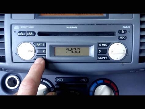 Tutustu 73 Imagen Security Code Nissan Micra Radio Abzlocal Fi