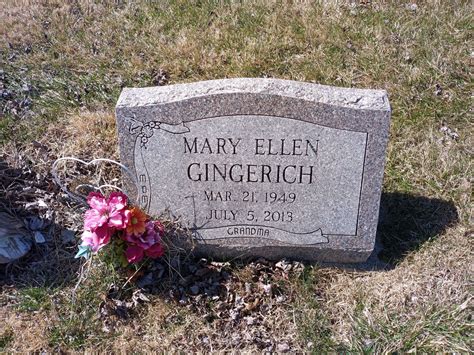 Mary Ellen Quigley Find A Grave Memorial