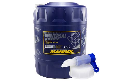 MANNOL Getriebeöl 80W 90 GL 4 20 Liter inkl Auslasshahn online im MV