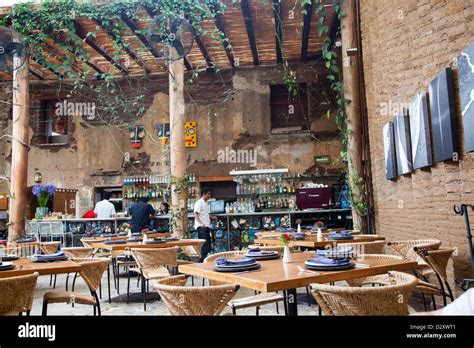 Los Danzantes Restaurant in Oaxaca - Mexico Stock Photo - Alamy