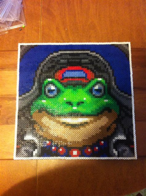 Slippy Toad Perler Beads By Mcmattycakes Perler Beads Perler Perler