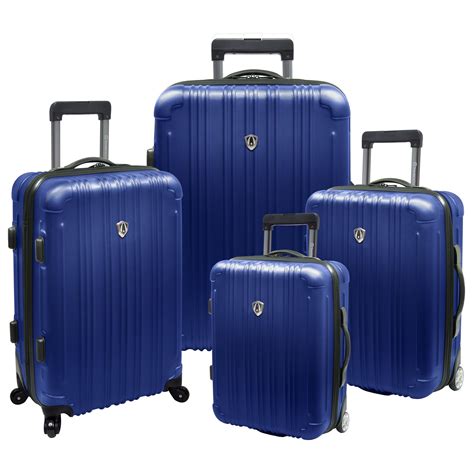 Travelers Choice New Luxembourg 4 Piece Hard Shell Luggage Collection