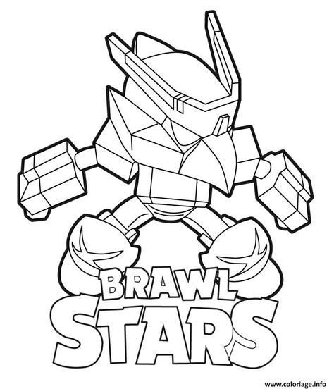 [43 ] Coloriage Brawl Stars Corbac Coloriages Gratuits