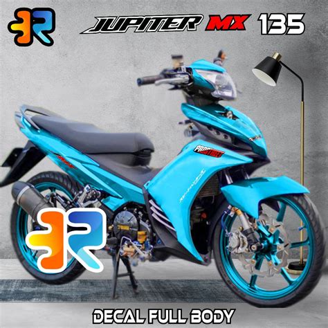 Jual Decal Jupiter Mx Stiker Full Body Variasi Desain Polos