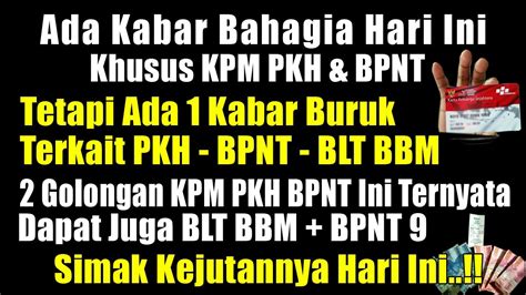 3 Informasi Penting Bagi Kpm Pkh Bpnt Pkh Hari Ini Info Pkh Hari Ini