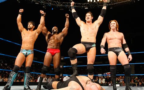 Wwe Nexus Wade Barrett Justin Gabriel Heath Slater Photo