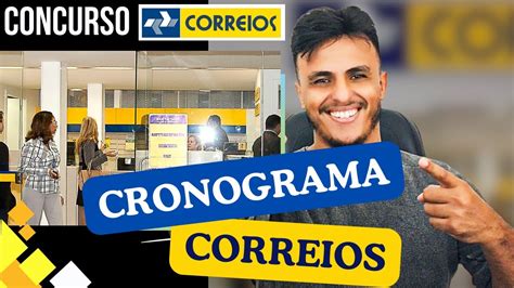 Urgente Cronograma Concurso Dos Correios Milhares De Vagas Todo