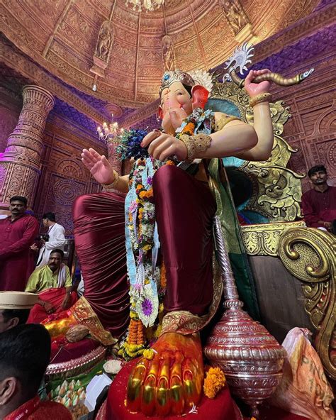 Jay Gada On Instagram 37 Days To Go ️🙏 Lalbaughcharaja Lalbaug  In 2024 Ganesha Art