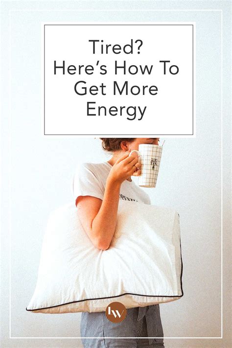Tired? Here's How To Get More Energy - The Living Well