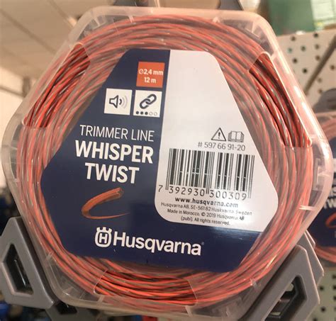 Fir Trimmy Mm X M Husqvarna Whisper Twist Gri Distribuitor