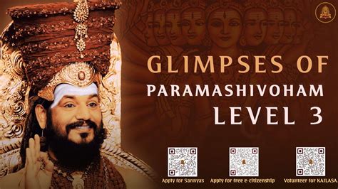 Glimpses Of Paramashivoham Level 3 Day 5 Lifecoach Lifemotivation