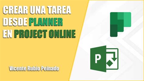 Crear Una Tarea Desde PLANNER En PROJECT ONLINE YouTube