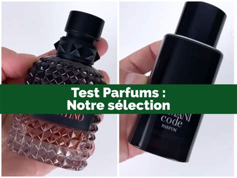 Test parfums notre sélection