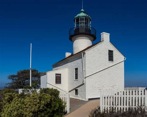 Pictures: point loma lighthouse | Old Point Loma Lighthouse — Stock ...