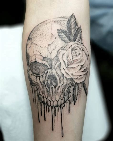 Discover 70+ flower skull tattoo meaning best - in.coedo.com.vn