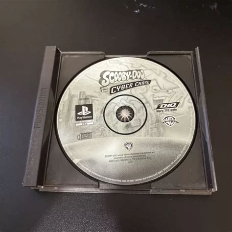 SCOOBY DOO AND THE Cyber Chase Sony Playstation PS1 Disc Only PAL