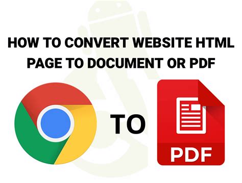 Easy Way To Convert Website HTML Page To Document Or PDF In 2021