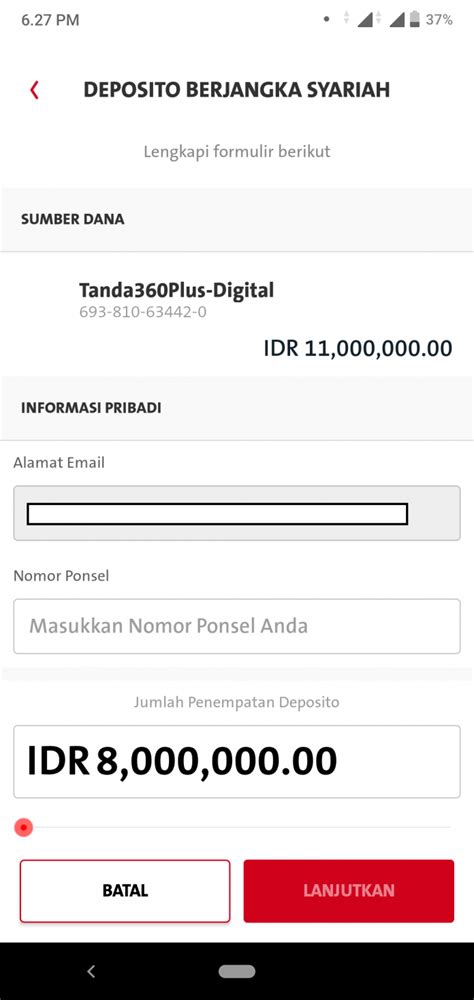 Pengalaman Deposito OCBC NISP Syariah Online Rp 10 Juta