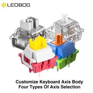 Aula Leobog Hi Mechanical Keyboard Keys Wired Hot Swap Rgb Gasket Structure With Knob