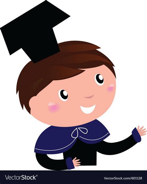 Graduation Happy Bachelor Royalty Free Vector Image