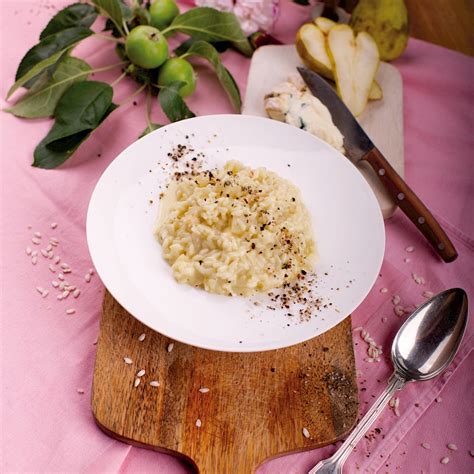 Rezept F R Risotto Al Formaggio Con Le Pere