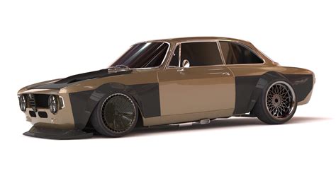 Alfa Romeo Giulia GTA KS Wide Body Kit 3D Print Model Lupon Gov Ph