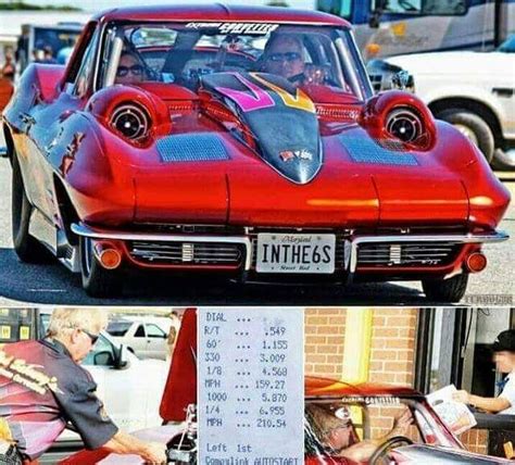 Rod Sabourys 6 Second Twin Turbo Street Driven 1963 Corvette Sports Car Twin Turbo Corvette