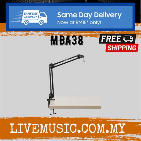 SAMSON MBA38 MICROPHONE BOOM ARM MBA 38 MBA 38 Shopee Malaysia