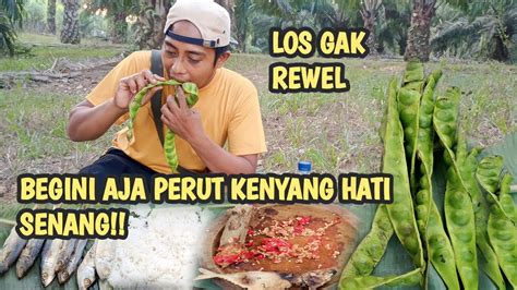 MUKBANG ASIN PEDA LALAPAN PETAI MENTAH DAN SAMBEL KENCUR Mukbang