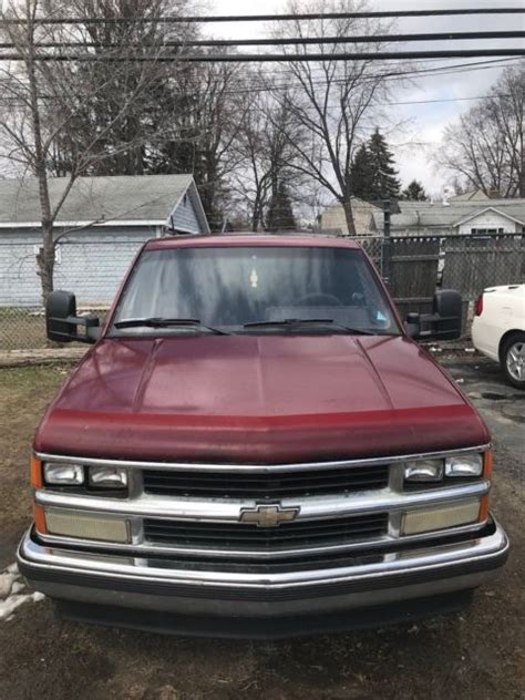 1989 Chevrolet Gmt 400 C2500 Extended Cab Pickup Truck 4x4 Classic