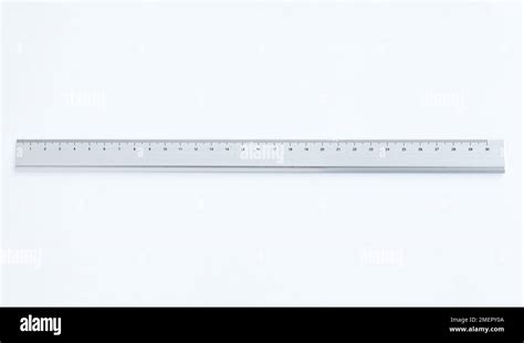 clear plastic ruler close  stock photo alamy