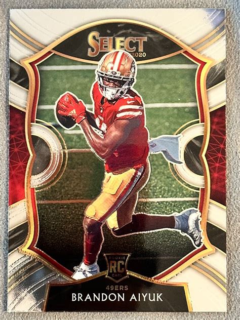 2021 Panini Select Brandon Aiyuk RC Rookie Concourse 66 San Francisco