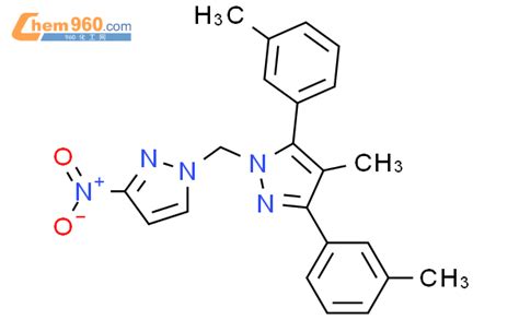 Methyl Nitro Pyrazol Ylmethyl Di M Tolyl H