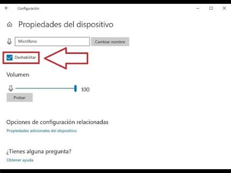 DESACTIVAR el MICRÓFONO en WINDOWS 10 PASO A PASO YouTube