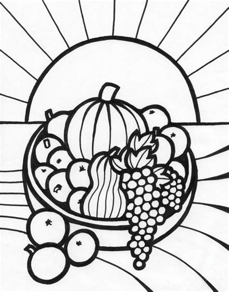 Fruit Of The Spirit Coloring Pages - Coloring Home