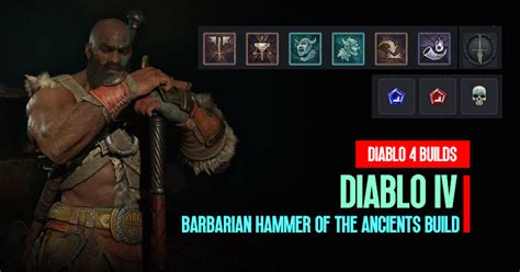 Diablo 4 Barbarian Hammer Of The Ancients Stater Leveling Build Guides