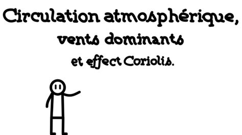 Explication Circulation Atmosph Rique Vents Dominants Et Effet