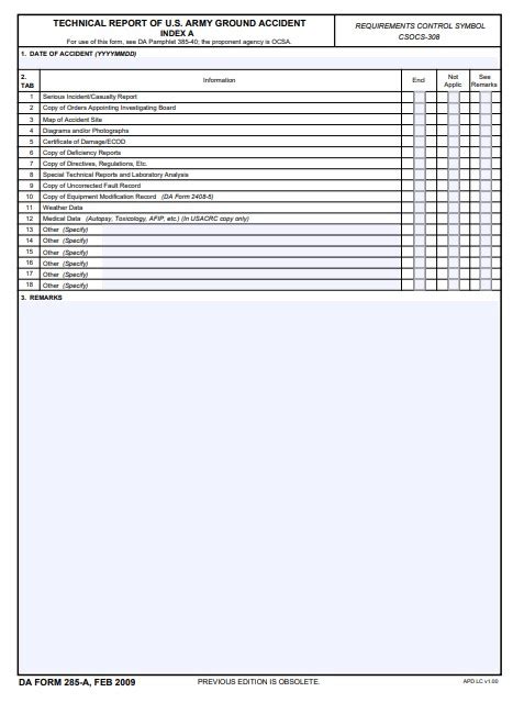 Da Form Ab Fillable Printable Forms Free Online