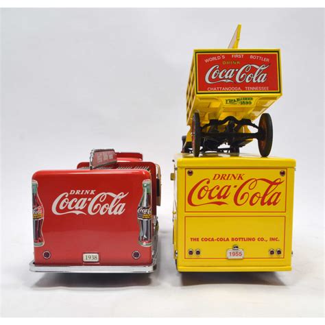 Coke Lot of 3 DANBURY MINT Diecast COCA-COLA DELIVERY TRUCKS 1927 Ford ...