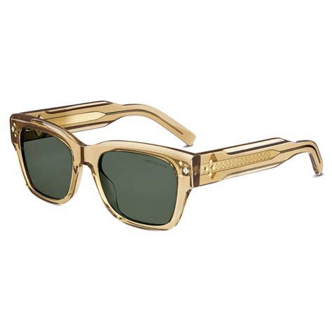 Dior Occhiali Da Sole Cd Diamond S I Giallo Trasparente Verde