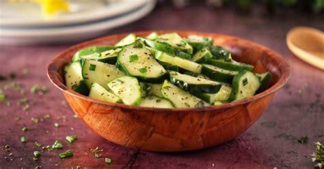 Marinated Cucumber Salad Recipe With Vinegar She Loves Biscotti