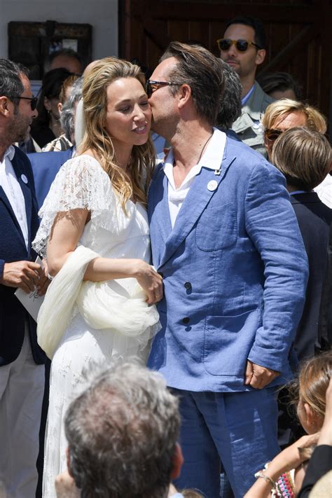 Photo David Hallyday Mariage de Laura Smet et Raphaël Lancrey Javal