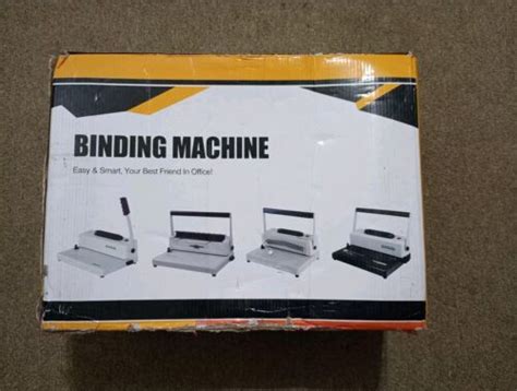 Makeasy Coil Spiral Binding Machine Manual Hole Punch Ebay