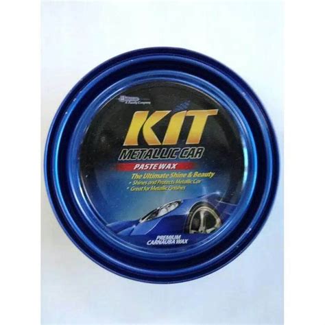 Cod Kit Car Wax Paste Metallic Kaleng Biru Gram Pembersih