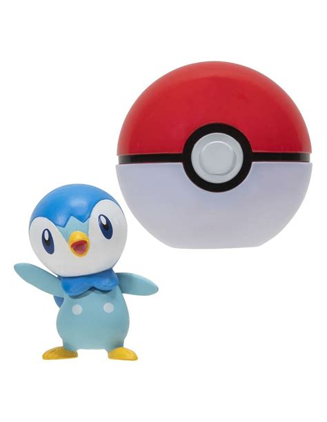 Pok Mon Clip N Go Pok Balls Wave Piplup Pok Ball