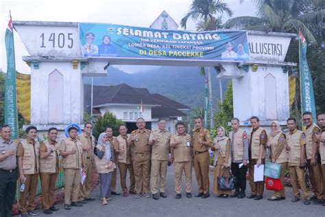 Penilaian Lomba Desa Tingkat Provinsi Sul Sel