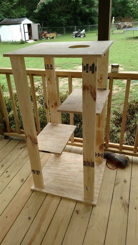 Cat Tower From Scraps Catsdiyenclosure Diy Cat Tree Diy Cat Tower