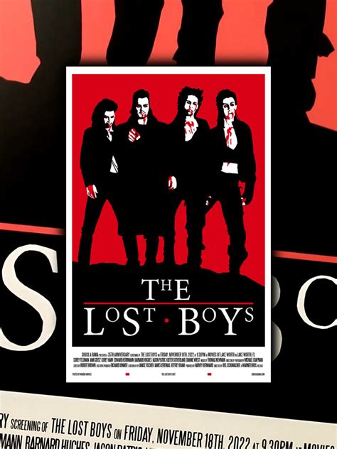 The Lost Boys Poster 11x17 Art Print 1987 HORROR Film - Etsy