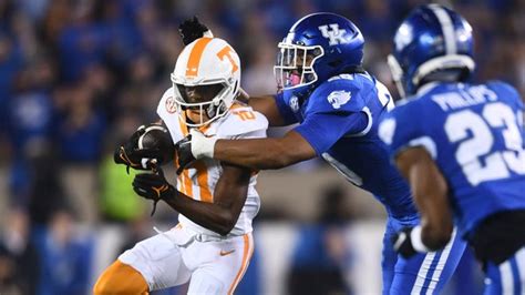 Tennessee football releases depth chart for Week 10 vs Kentucky