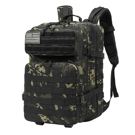 L Large Capacity Men Army Military Tactical Backpack Softback Outdoor